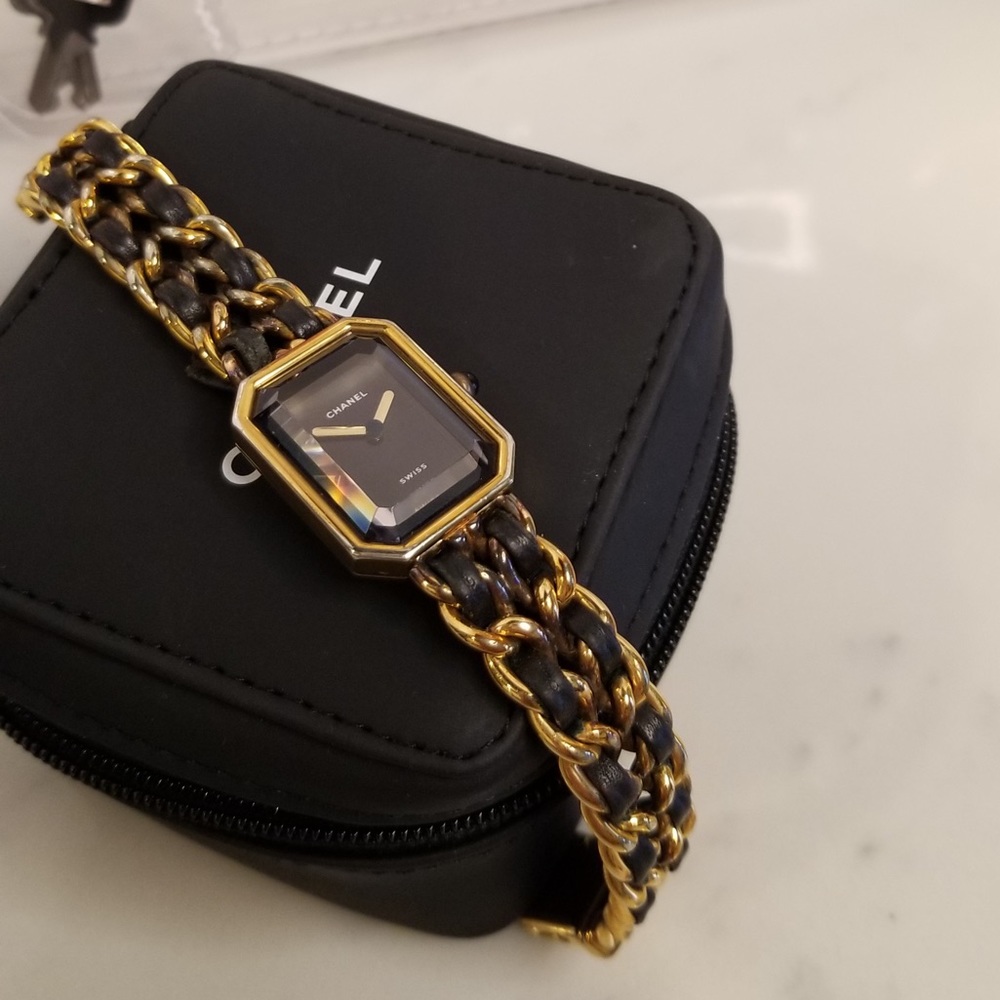 Chanel vintage gold Premiere watch